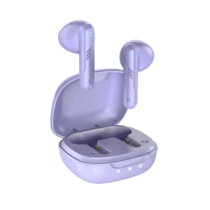 audifonos genius hs m905bt lila bt 5.3 con control tactil