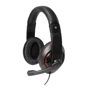 audifonos con microfono argom aero 64 negro 3.5mm