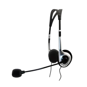 audifonos con microfono argom classic 88 negro 3.5mm