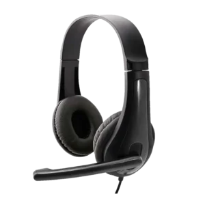 audifonos con microfono argom metro 77 negro 3.5mm