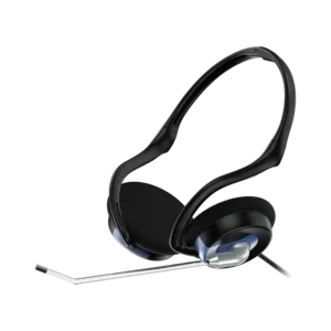 audifonos con microfono genius hs 300n negro 3.5mm plegable