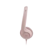audifonos con microfono logitech h390 rosado usb control integrado