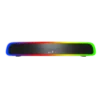 barra de sonido genius soundbar 200bt gaming negro usb bluetooth 4w iluminacion rgb frontal