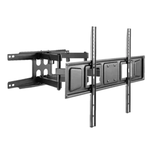 base de pared para tv 37" a 80" argom hasta 40kg con brazo articulado