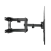 base de pared para tv 37" a 80" argom hasta 40kg con brazo articulado