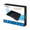 base de enfriamiento para portatil argom ajustable 2 usb boton on off
