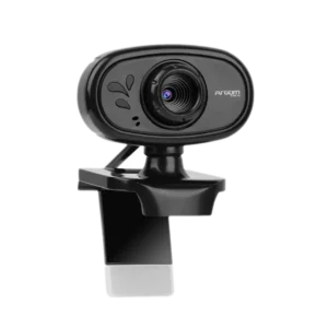cámara webcam argom cam20 3p hd 720p usb micrófono integrado enfoque manual negro