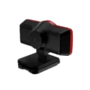 cámara webcam genius ecam 8000 2mp full hd 1080 usb micrófono digital enfoque fijo rojo