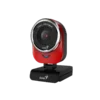 cámara webcam genius qcam 6000 2mp full hd 1080 usb enfoque fijo microfono incorporado rojo