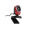 cámara webcam genius qcam 6000 2mp full hd 1080 usb enfoque fijo microfono incorporado rojo