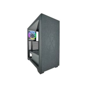 case azza have 450 gaming mid tower negro atx 3 x usb panel lateral vidrio templado
