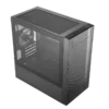 case cooler master box nr400 odd gaming mini tower negro atx 2 x usb panel lateral vidrio templado