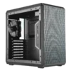 case cooler master box q500l gaming mid tower negro atx 2x usb panel lateral acrílico