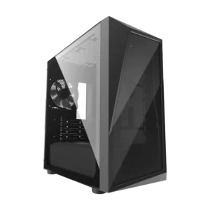 case cooler master cmp 320l gaming mid tower negro atx 2 x usb panel izquierdo vidrio templado