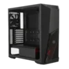 case cooler master k501l gaming mid tower negro atx 1 x usb vidrio templado acrílico