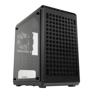 case cooler master q300l v2 argb gaming mini tower negro atx 3 x usb panel lateral de vidrio templado