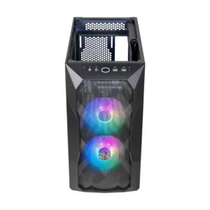 case cooler master td 300 mesh postmondern elegance gaming mini tower negro atx panel lateral vidrio templado