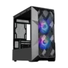 case cooler master td 300 mesh postmondern elegance gaming mini tower negro atx panel lateral vidrio templado