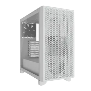 case corsair 3000d airflow gaming minitorre blanco atx 2 x usb3.2 vidrio templado frente de malla