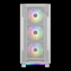case gamdias athena m6 lite gaming mid tower atx blanco 3 x usb panel frontal malla panel vidrio templado