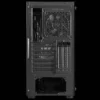 case gamdias athenea e1 elite gaming mid tower atx negro 3 x usb panel frontal de malla vengana de vidrio templado liso