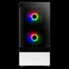 case gamdias talos e3 gaming mid tower blanco atx 3 x usb panel frontal y lateral vidrio templado