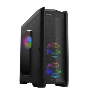 case gamemax dragon knight gaming full tower negro atx 4 x usb panel frontal de malla