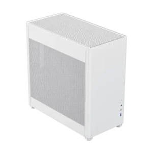 case gamemax meshbox pro gaming atx blanco 2 x usb malla metálica completa