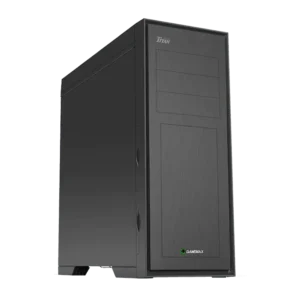 case gamemax titan silent m905s gaming full tower negro atx 4 x usb panel lateral con aislante