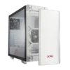 case xpg invader gaming mid tower blanco atx 2 x usb paneles laterales vidrio templado