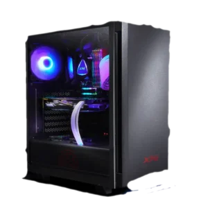 case xpg invader gaming mid tower negro atx 2 x usb paneles laterales vidrio templado