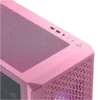 case xpg starker air gaming mid tower rosado atx 2 x usb paneles laterales vidrio templado panel frontal malla magnética