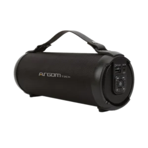 cornetas argom bazooka air tws negro ubs 3.5mm 9w asa de cuero inalámbrico