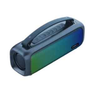 cornetas argom radyon air + beats gaming azul 3.5mm bluetooth luces led inalámbrico