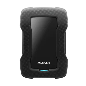 disco duro externo adata hd330 5tb usb 3.2 carcasa de silicona negro