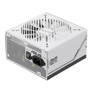 fuente de poder asus gaming 750w prime ap 750g atx 12v pfc 100 240v 80 plus gold blanco