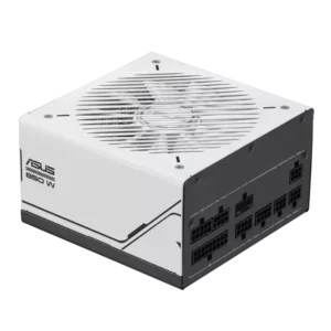 fuente de poder asus gaming 850w prime ap 850g atx 12v pfc 100 240v 80 plus gold blanco