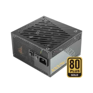 fuente de poder azza gaming 1000w atx 12v gold 100 240v modular sata negro