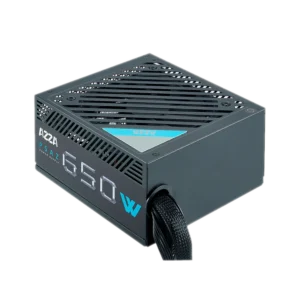 fuente de poder azza gaming 650w psu atx 12v 80 plus bronze 100 240v negro