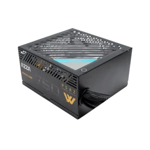 fuente de poder azza gaming 750w argb psu atx bronze 100 240v led negro