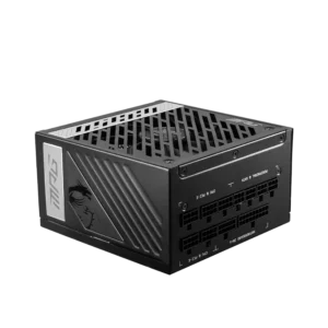 fuente de poder msi gaming 1000w mgp a1000g atx pfc 100 240v 80 plus gold sata full modular negro