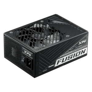 fuente de poder xpg gaming 1600w fusion atx 12v titanium sata negro