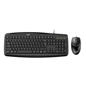 kit teclado mouse genius smart km 200 dpi 1000 3 botones usb resistente a derrames teclas multimedia