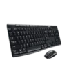kit teclado mouse logitech mk270 teclado inalámbrico español mouse 3 botones baterias teclas multimedia negro