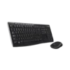kit teclado mouse logitech mk270 teclado inalámbrico español mouse 3 botones baterias teclas multimedia negro