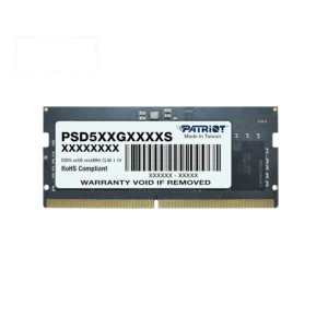 memoria ram patriot 8gb ddr5 sodimm 4800mhz para portátil