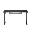 mesa aerocool lab x black 170 x 75cm altura regulable electrica alfombrilla para mouse cristal templado negro