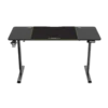 mesa gamemax gaming d140 carbon ec2 dimensiones 140 x 60 x 75 cm escritorio electrico ergonomico negro