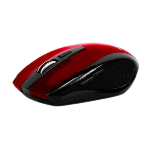 mouse argom ms32 1600dpi 6 botones inalámbrico rojo