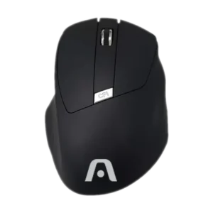 mouse argom ms33 1600dpi 4 botones inalámbrico ergonómico negro
